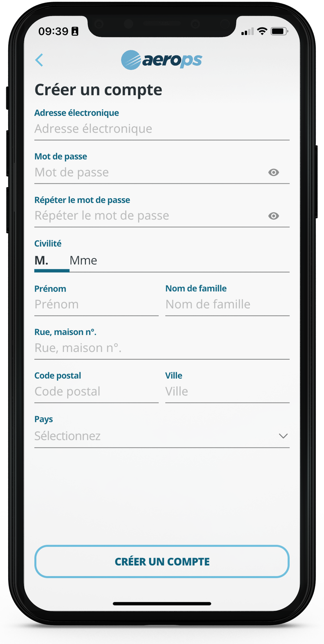 Créer un aerops compte Créer un aerops compte